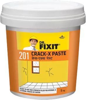 Dr. Fixit (201) Crack-X Paste (Internal & External) Crack Filler, 500g