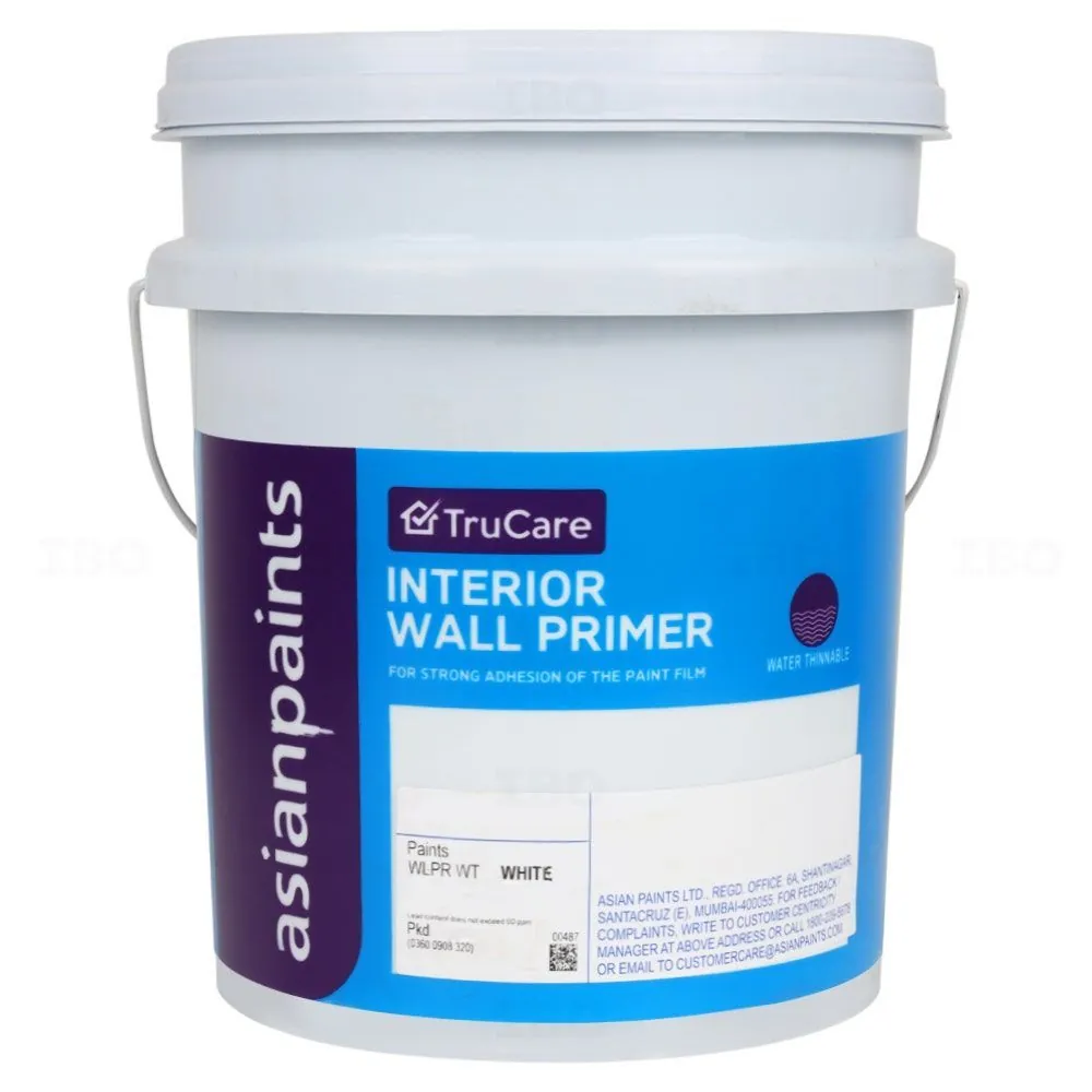 Asian paints TruCare Interior Wall primer 20 Liter bcket 