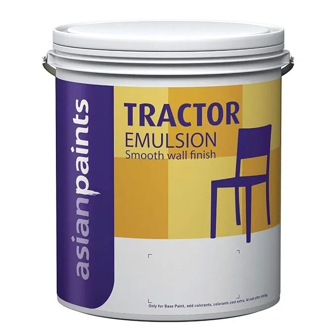 Asian paints Tractor emulsion base white paint 20 Liter bucket 