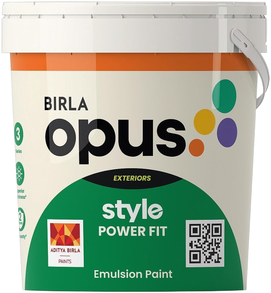 Birla Opus Exterior Economy Style Power Fit Tintable White (9913) 10L