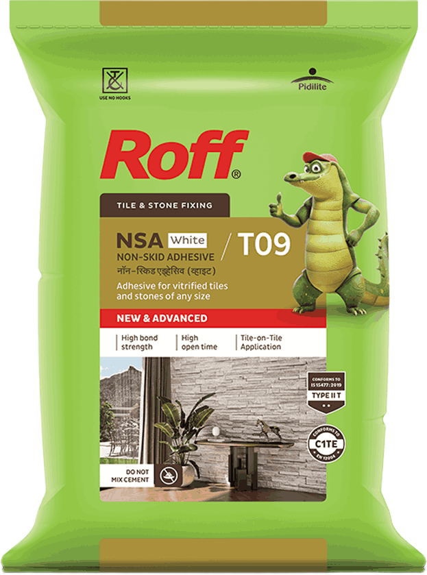Roff (T09) Non-Skid Adhesive (NSA) White, 20Kg Bag - image 2