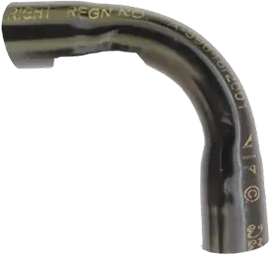 VIP PVC HMS Bend 20mm Black
