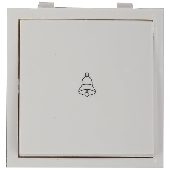ANCHOR Roma White, 10A, Bell Push Switch 21554