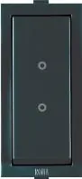 ANCHOR Roma Black, 10AX, 2 Way Switch 21022MB
