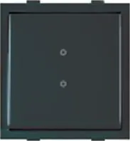 ANCHOR Roma Black, Dura Switches, 10A, Bell Push Switch 21554MB
