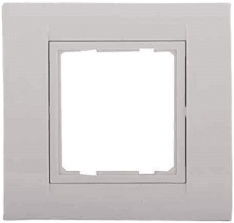 ANCHOR Roma 2 Module Tresa Plate with Frame (White) 30227WH - image 2