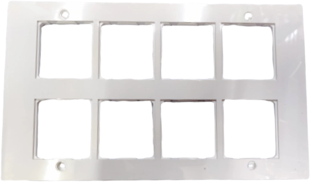 ANCHOR Roma 16 Module Deko Single Mounting Plate (White) 20325WH - image 2