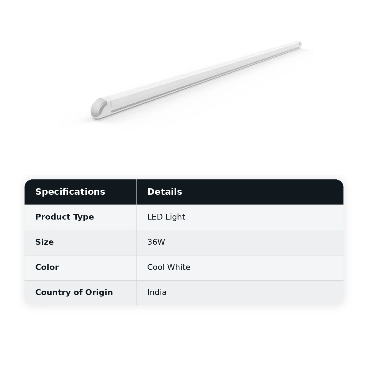 GM Luxon LED Batten 36W 6K - image 2