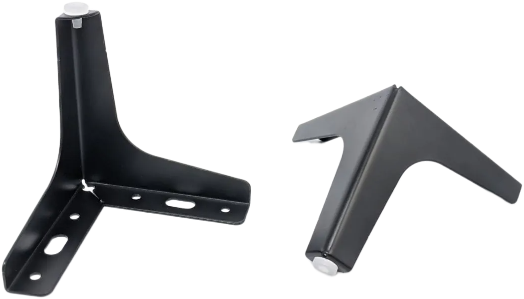 Ebco Sofa leg 1 (Black), 120x120x100x1.8mm, SL1-10-BL