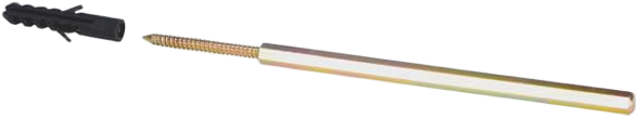 Ebco Wall Shelf Rod 100mm, WSR-100