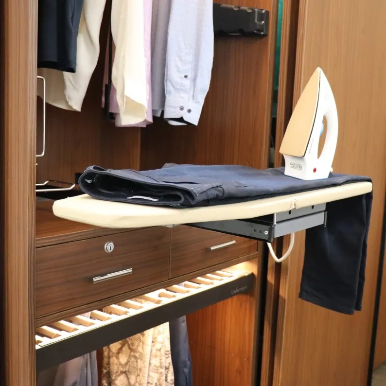 Ebco Wardrobe Pullout Ironing Board, WPIB-4360-AT