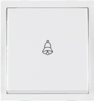 ANCHOR Roma White, 10A, Bell Push Switch 21554