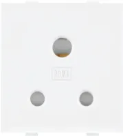 ANCHOR Roma White, 6A, 3 Pin Socket with ISI 21102