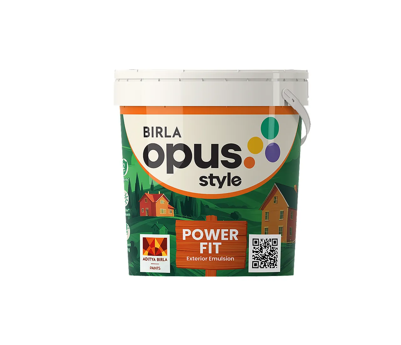 Birla Opus Exterior Economy Style Power Fit Tintable White (9913) 10L - image 2