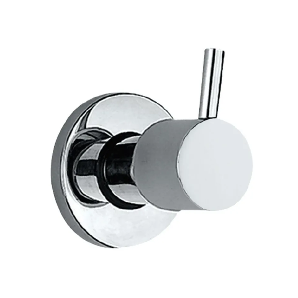 Jaquar - Exposed Part Kit of Concealed Stop Cock & Flush Cock - Florentine - Chrome - FLR-CHR-5083NK