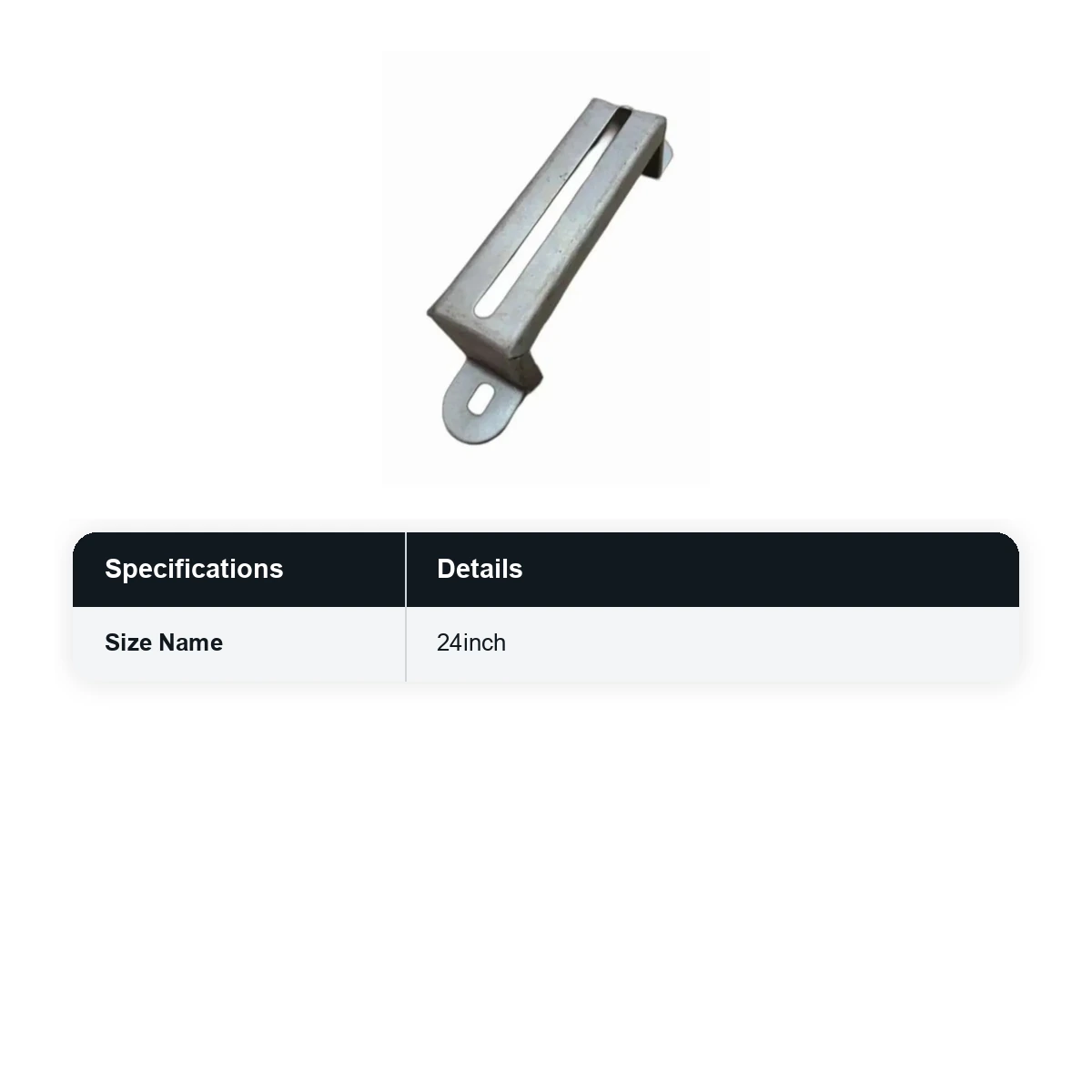 Ms Brackets 24X3" Inch - image 2