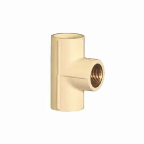 Supreme Lifeline CPVC Female Threaded Tee(Brass), ½ x ½ inch