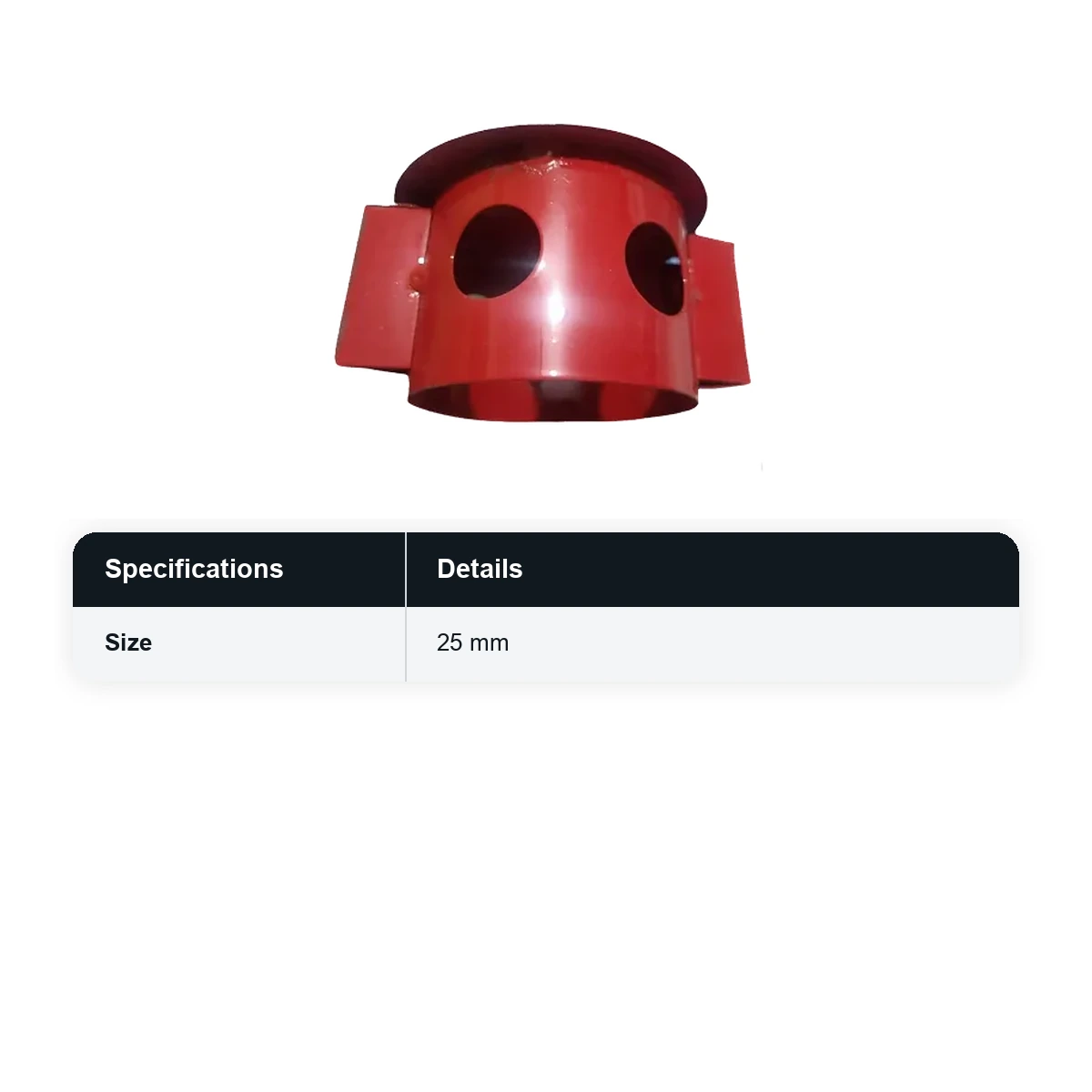 VIP Metal Spotlight Box (Powder Coated) 25mm